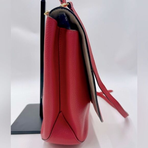 Louis Vuitton Coquelicot Taurillon Leather Volta 2way LV Handbag Messenger - Picture 11 of 16